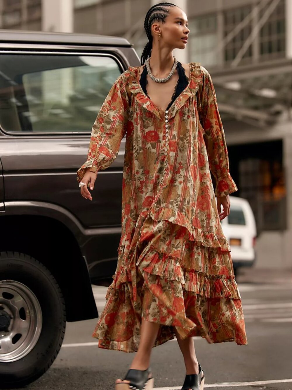 NWT Free People Garden Wonders Maxi Dress